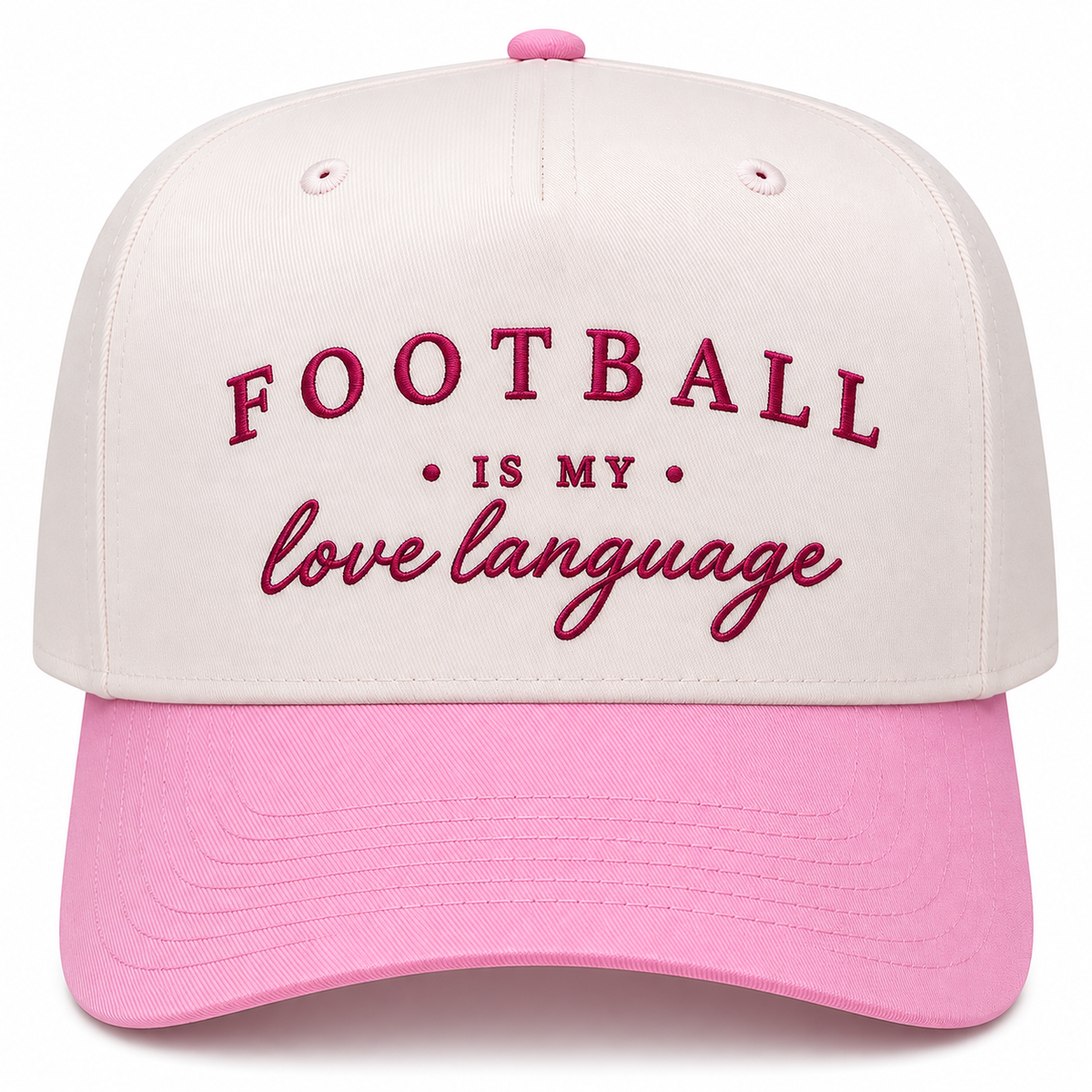 Football Is My Love Language Hat