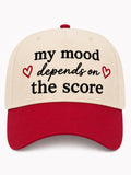 My Mood Depends on the Score Hat