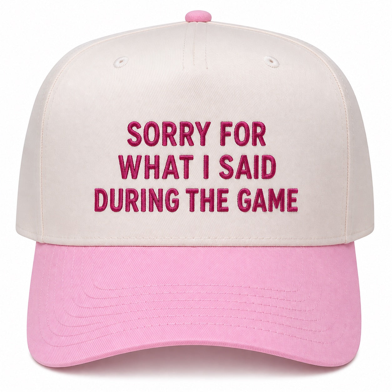 Sorry for What I Said During the Game Hat